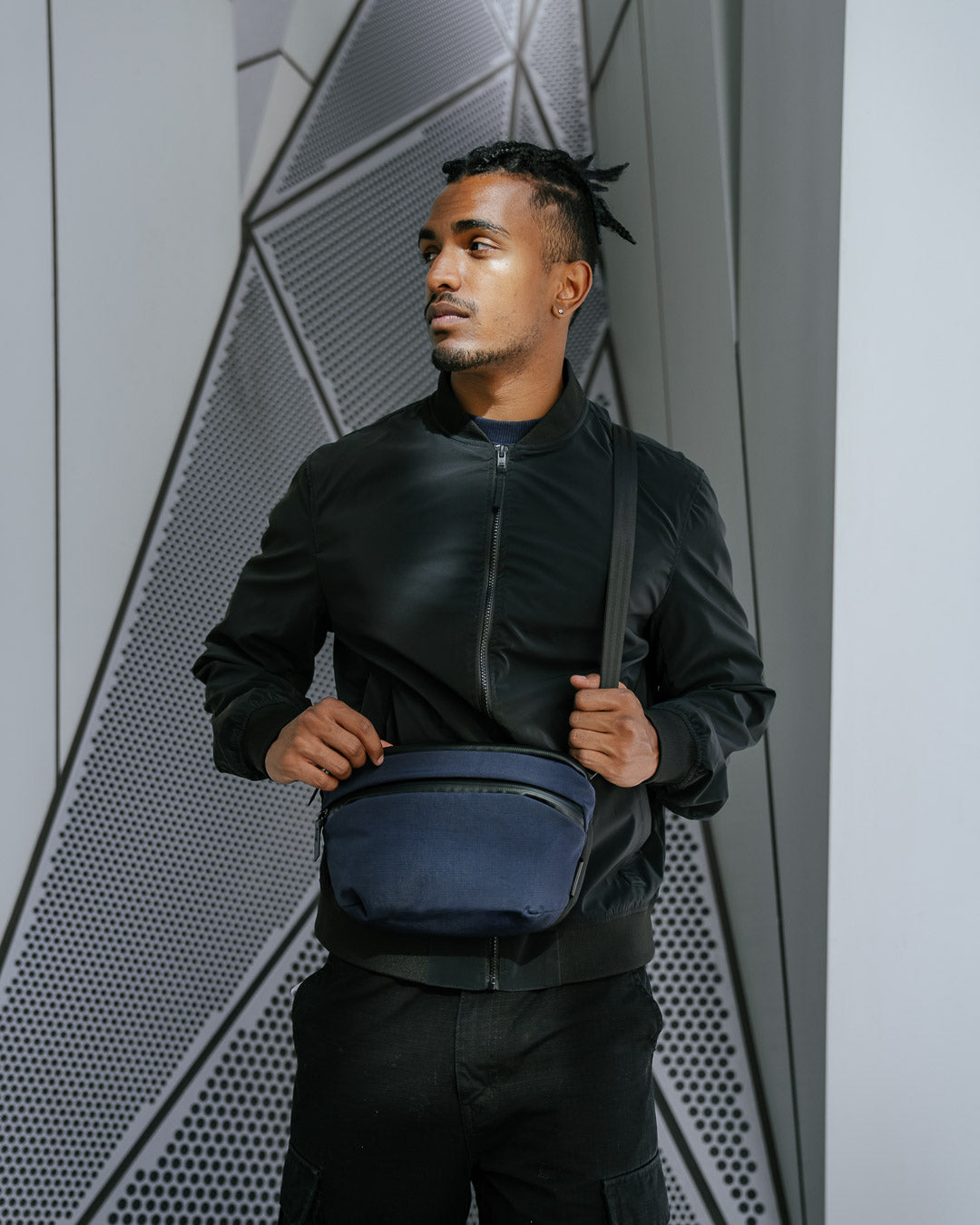 #color_Moonlight Blue | Axoflux 400D Ripstop Nylon