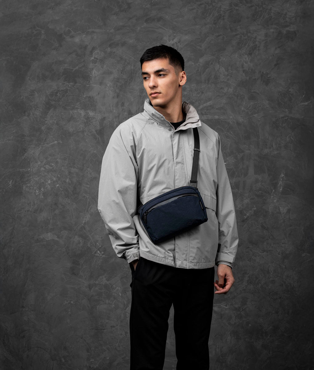 #color_Moonlight Blue/Gray | Axoflux 400D Ripstop Nylon