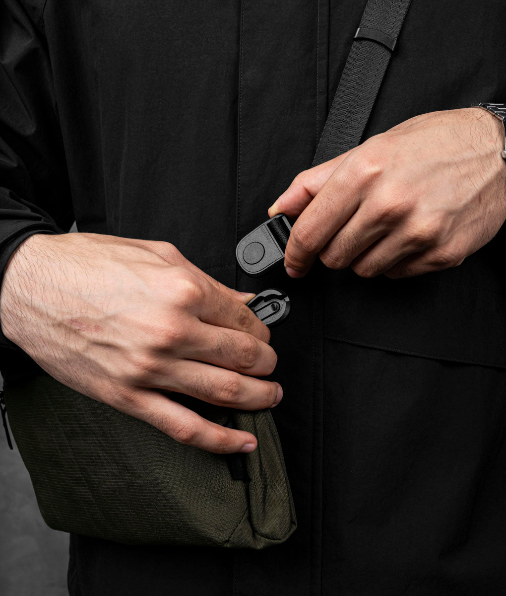 #color_Green/Gray | Axoflux 400D Ripstop Nylon