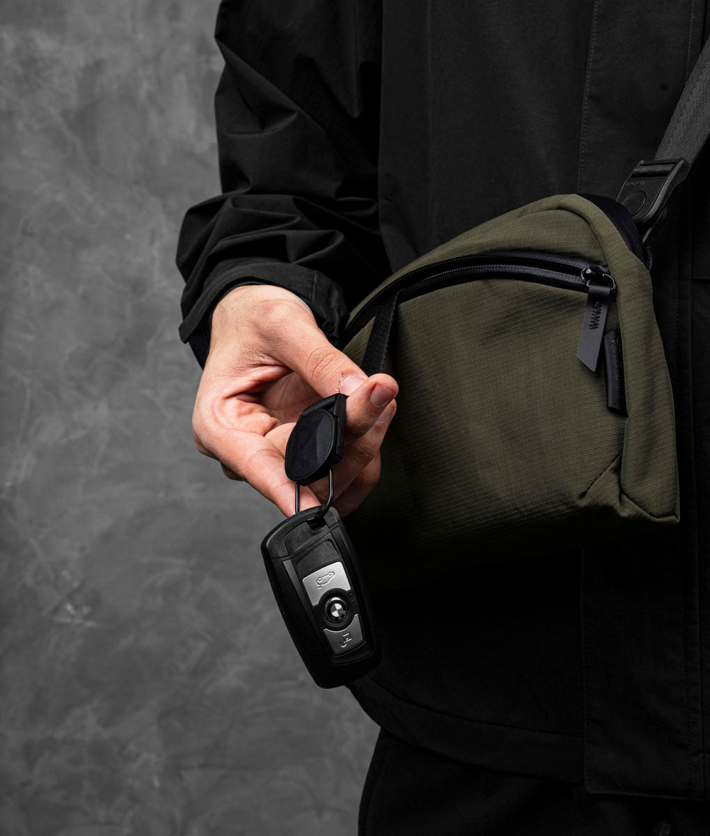 #color_Green/Gray | Axoflux 400D Ripstop Nylon