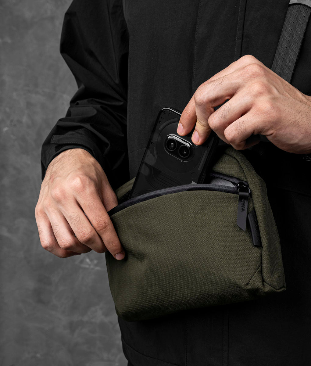 #color_Green/Gray | Axoflux 400D Ripstop Nylon