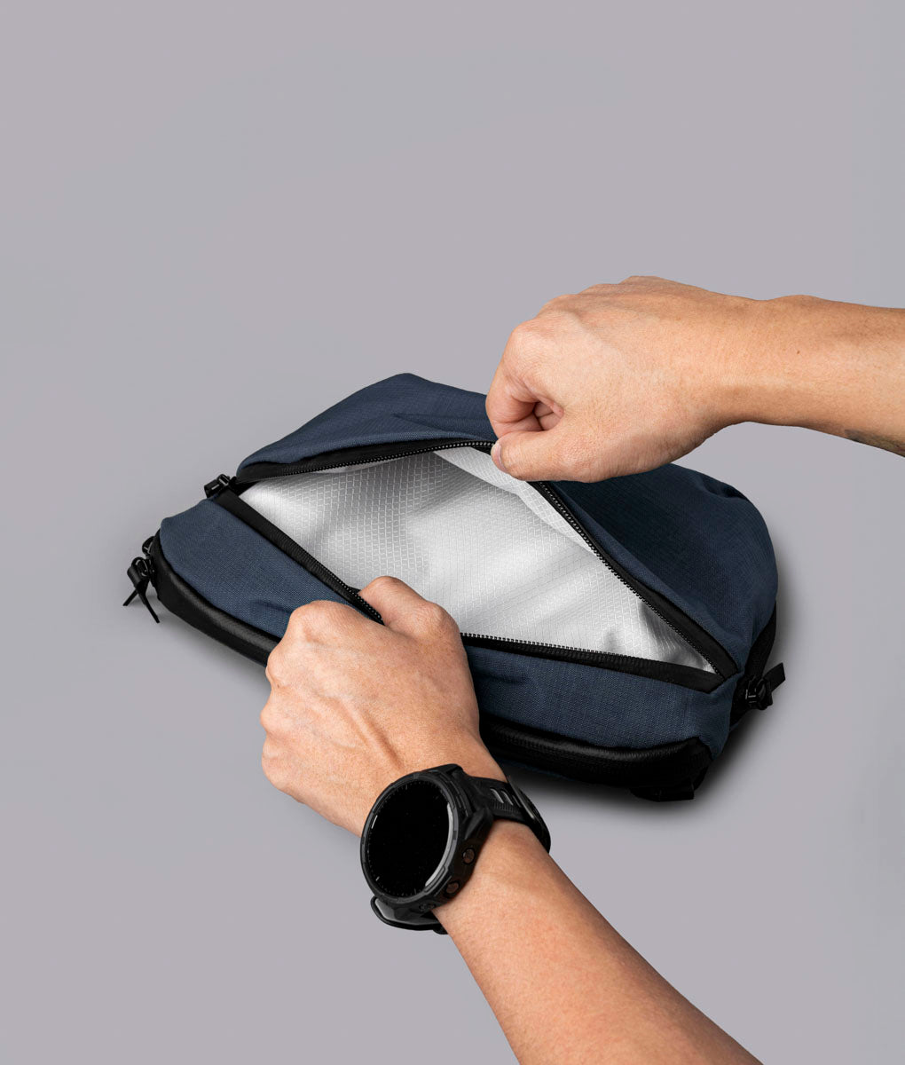 #color_Moonlight Blue | Axoflux 400D Ripstop Nylon