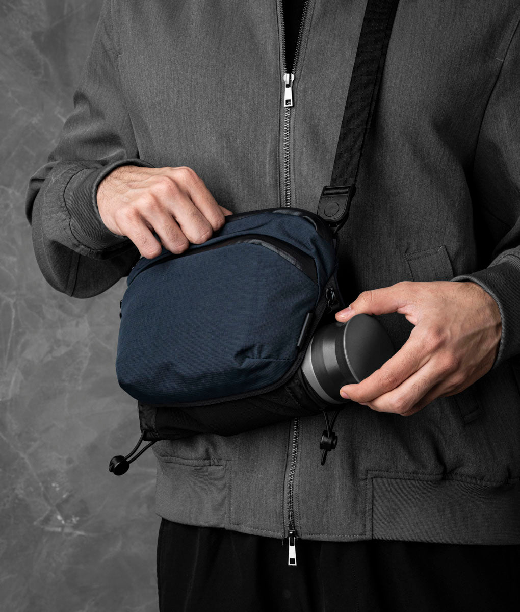 #color_Moonlight Blue | Axoflux 400D Ripstop Nylon