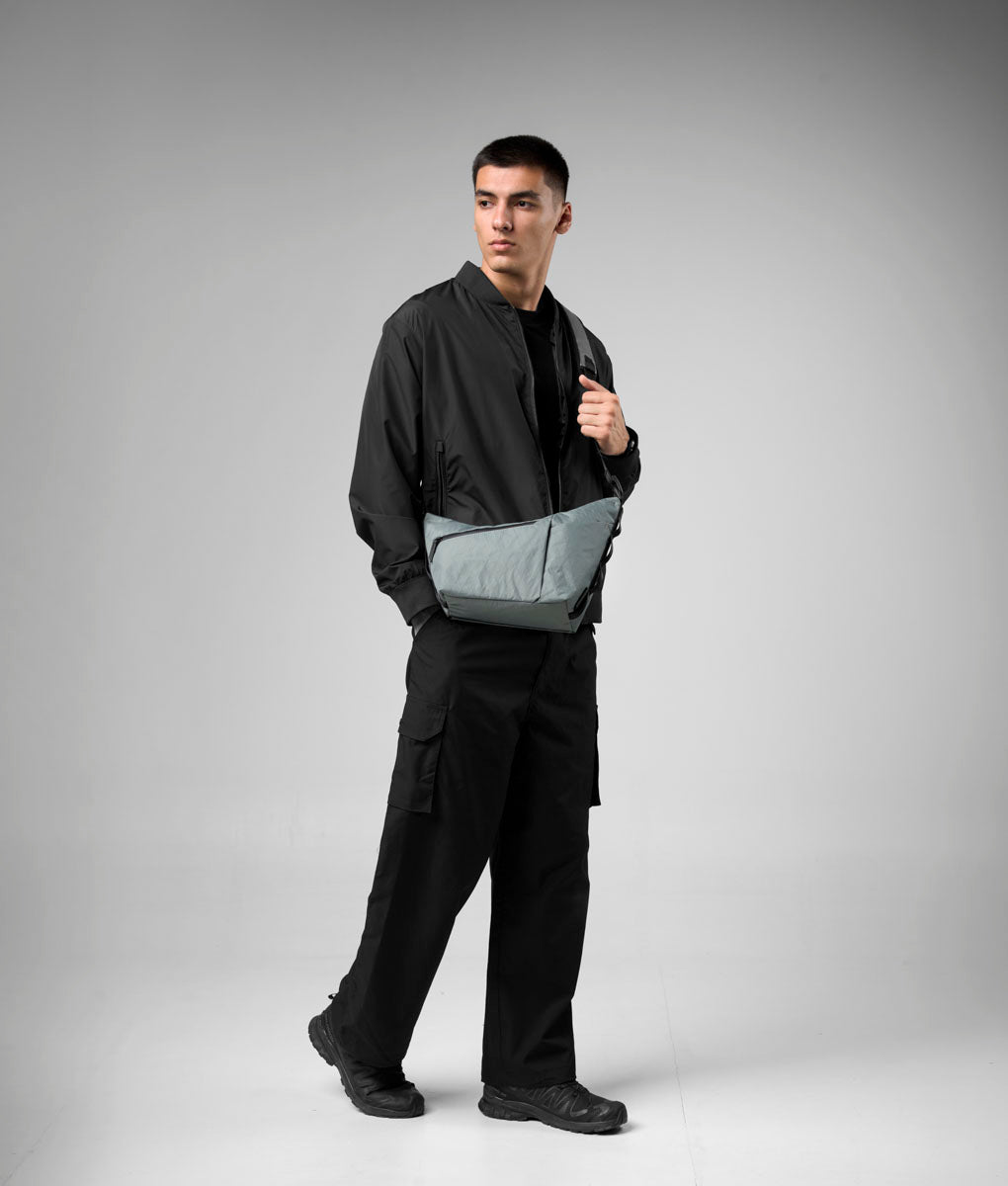 Flow Satchel (4L) - Slate Gray