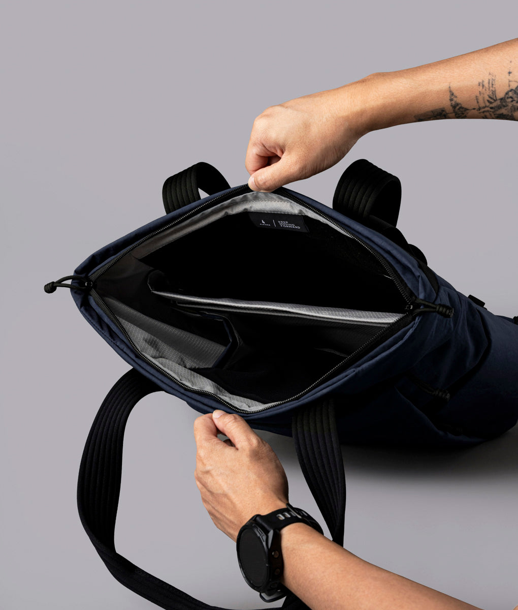 #color_Moonlight Blue | Axoflux 400D Washed Nylon