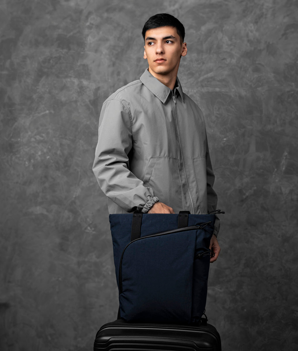 #color_Moonlight Blue | Axoflux 400D Washed Nylon