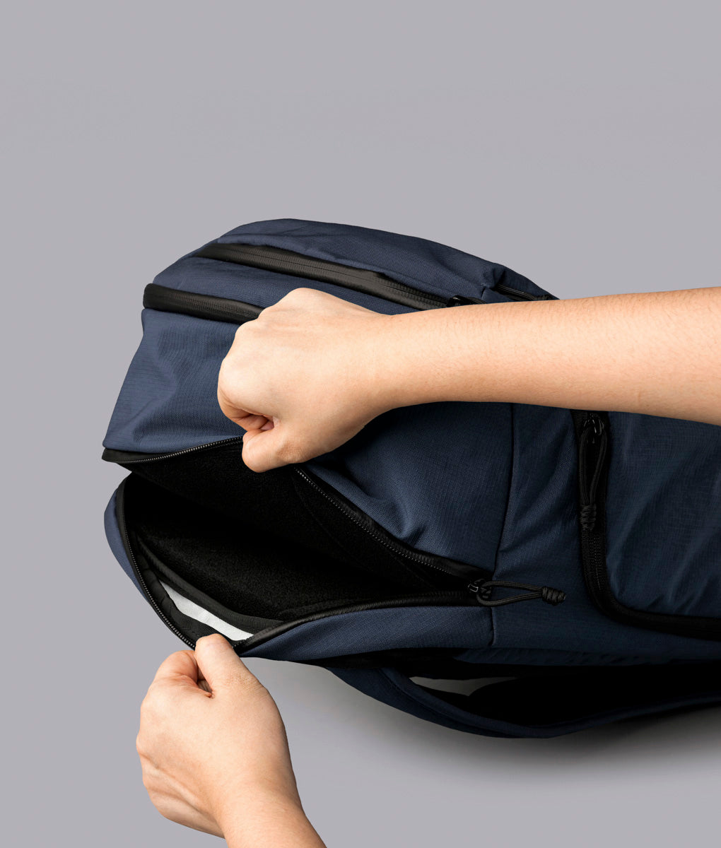 #color_Moonlight Blue | Axoflux 400D Ripstop Nylon