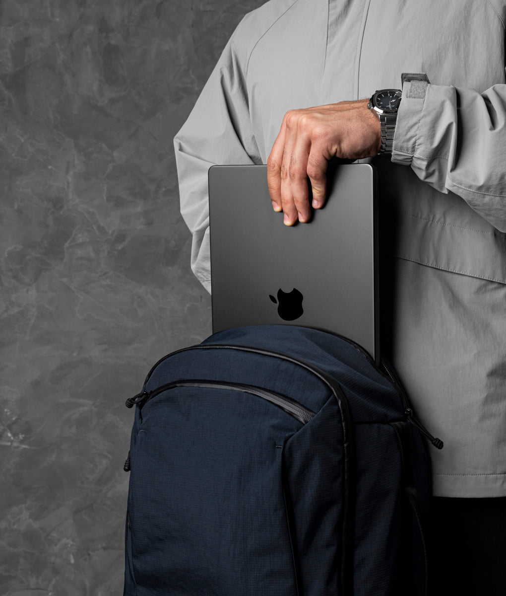 #color_Moonlight Blue | Axoflux 400D Ripstop Nylon