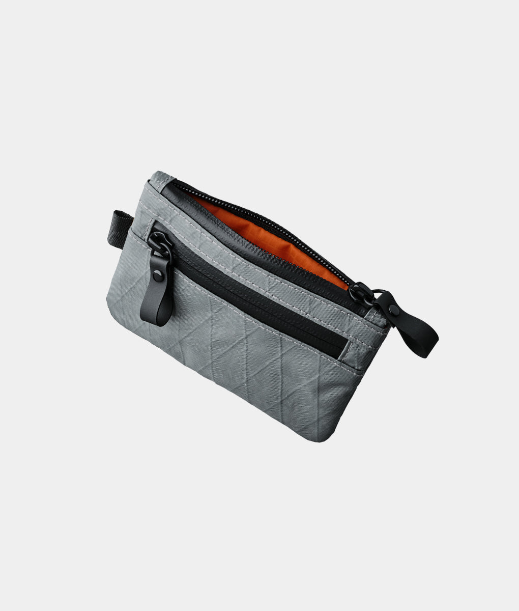Zip Pouch - Slate Grey