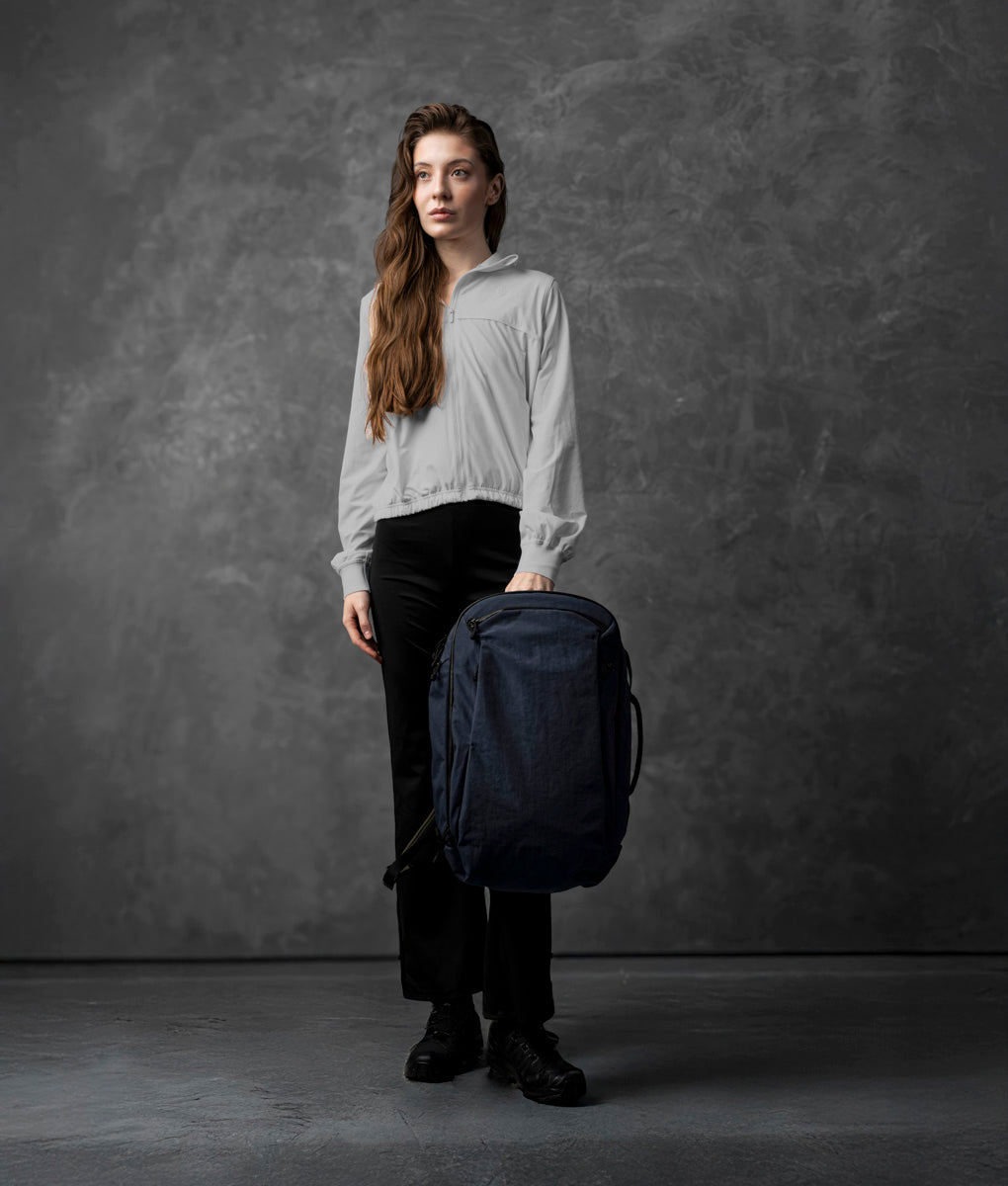 #color_Moonlight Blue | Axoflux 400D Ripstop Nylon