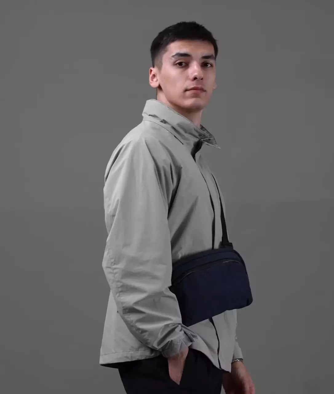 #color_Moonlight Blue/Gray | Axoflux 400D Ripstop Nylon