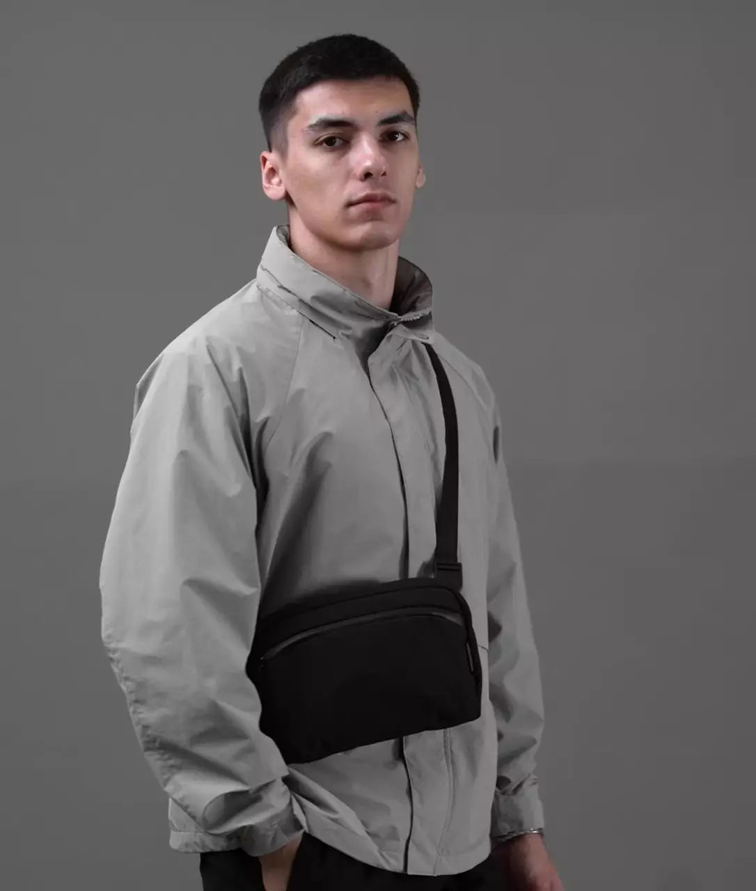 #color_Black/Gray | Axoflux 400D Ripstop Nylon