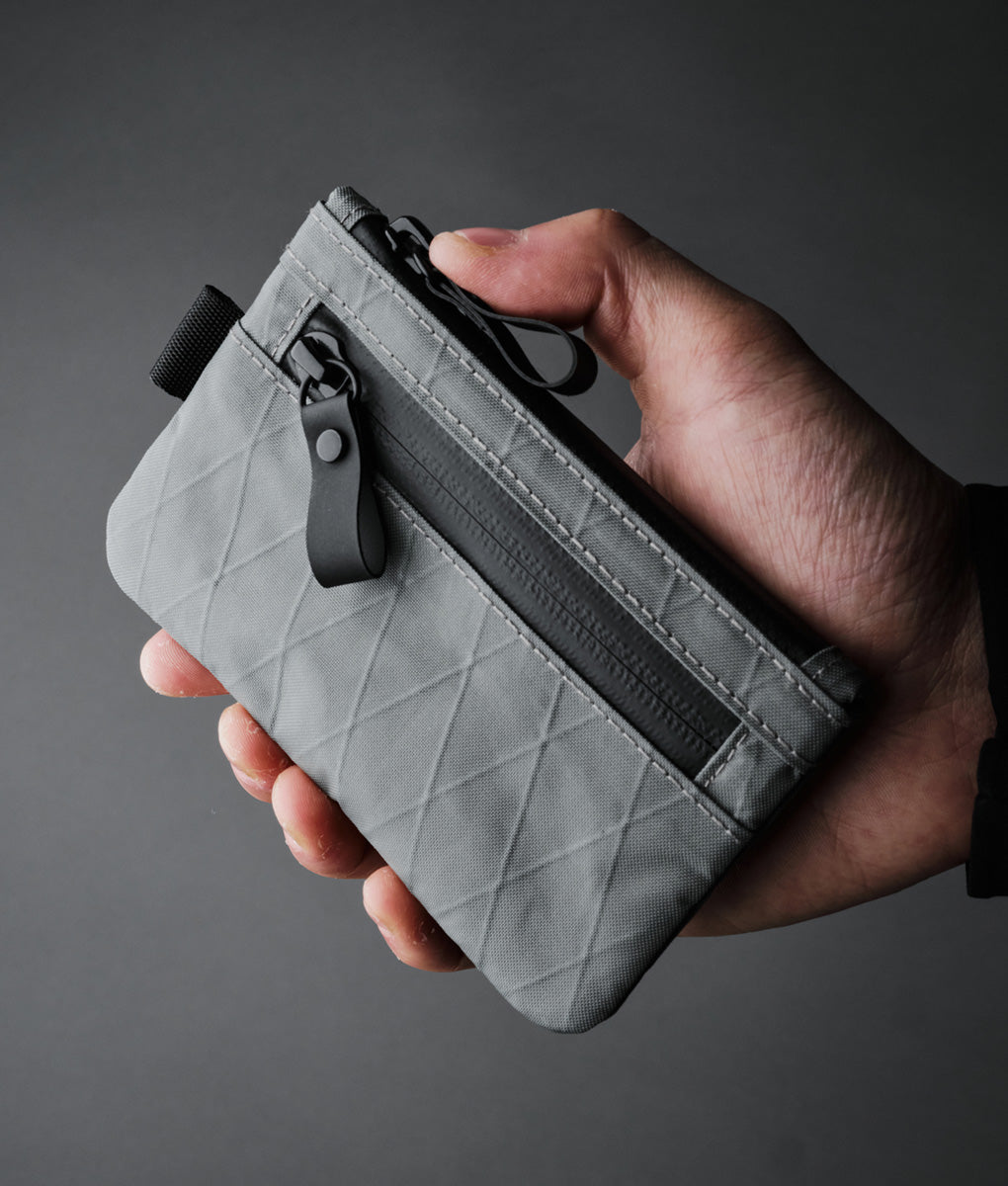 Zip Pouch - Slate Grey