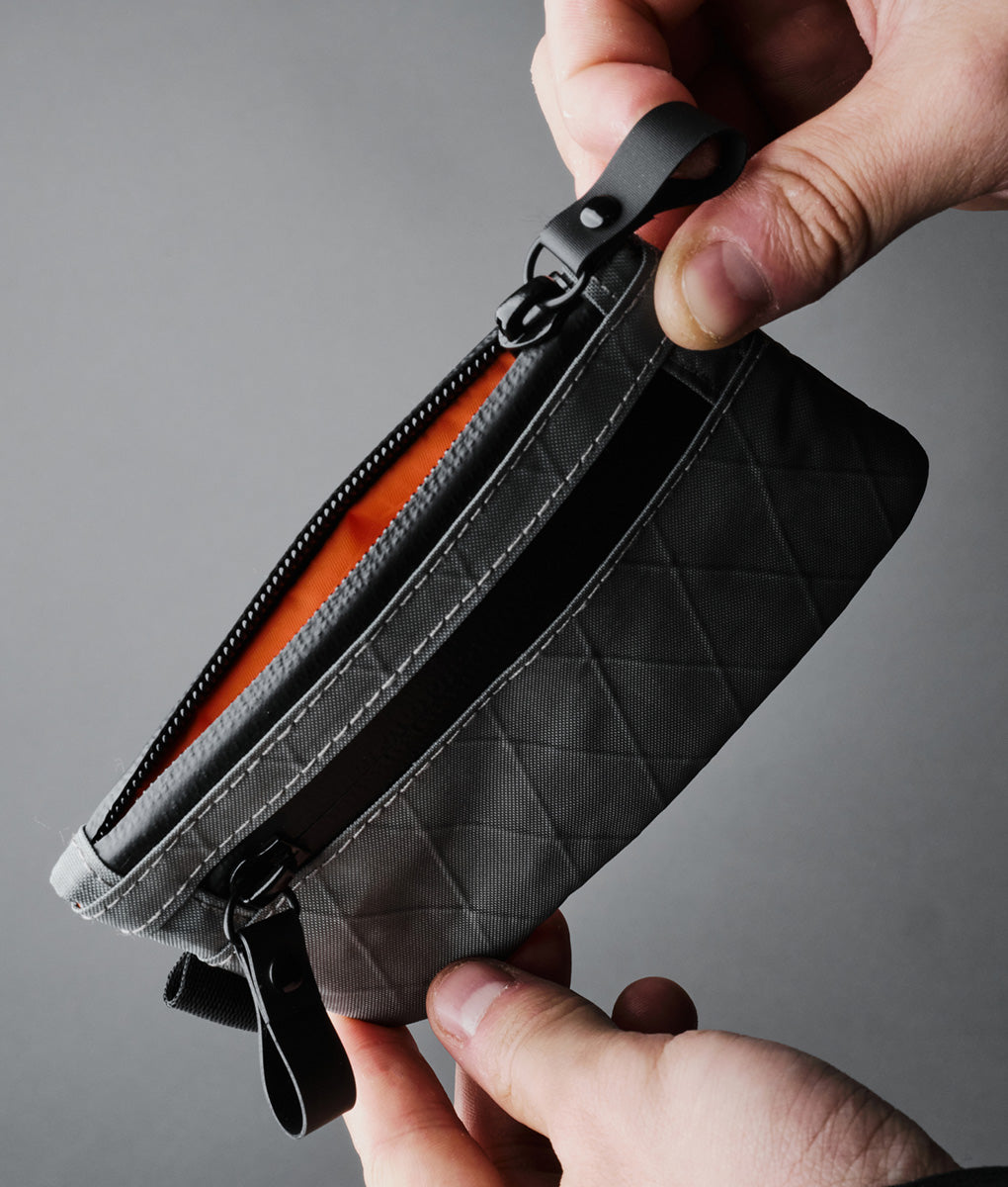 Zip Pouch - Slate Grey