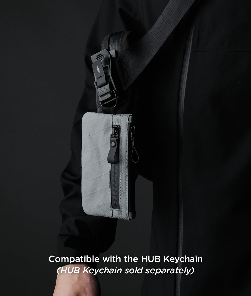 Zip Pouch - Slate Grey