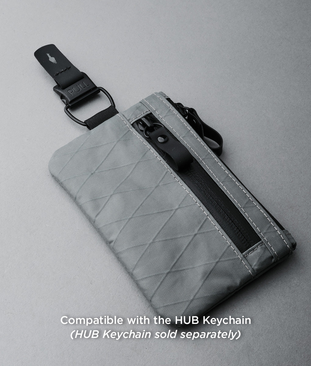 Zip Pouch - Slate Grey