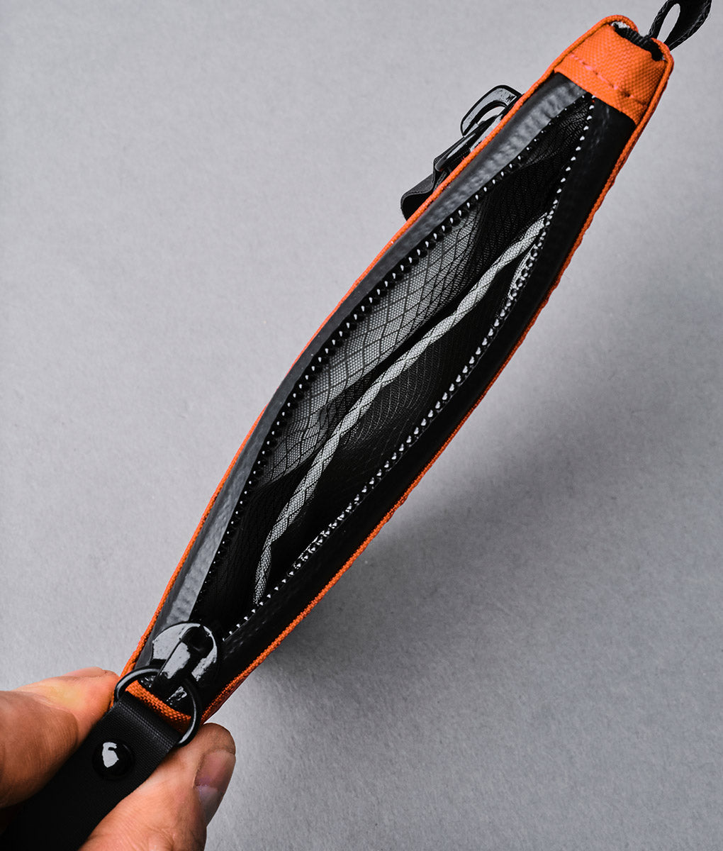 Zip Pouch - Hot Orange