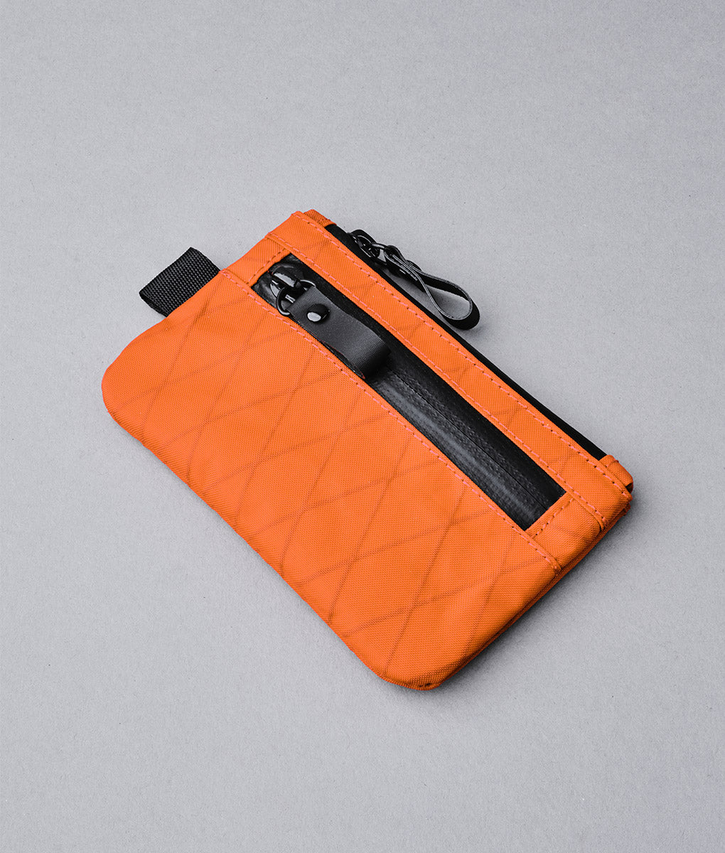 Zip Pouch - Hot Orange