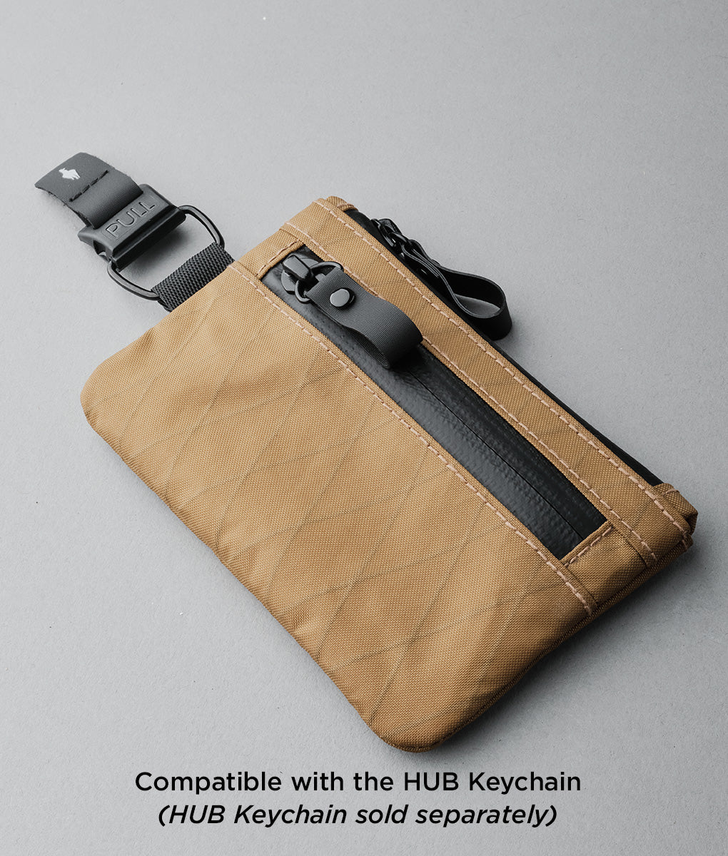 Zip Pouch - Coyote Brown