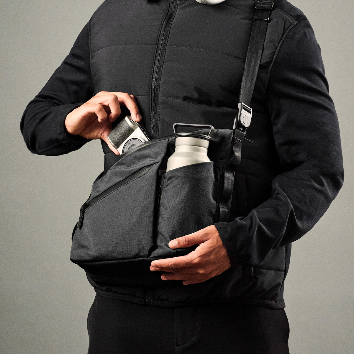 Alpaka FLOW SATCHEL 4L　ブラック Flow Satchel (4L)
