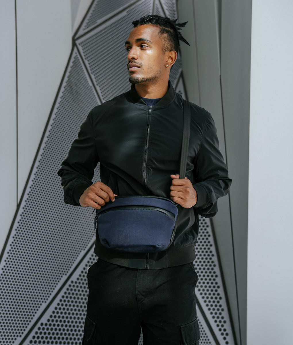 #color_Moonlight Blue | Axoflux 400D Ripstop Nylon