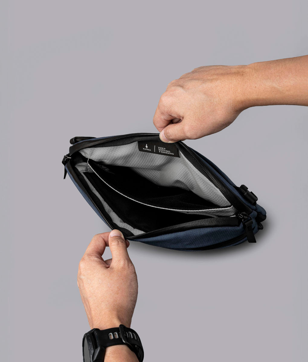 #color_Moonlight Blue | Axoflux 400D Ripstop Nylon