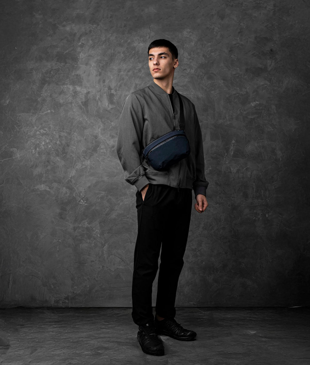 #color_Moonlight Blue | Axoflux 400D Ripstop Nylon