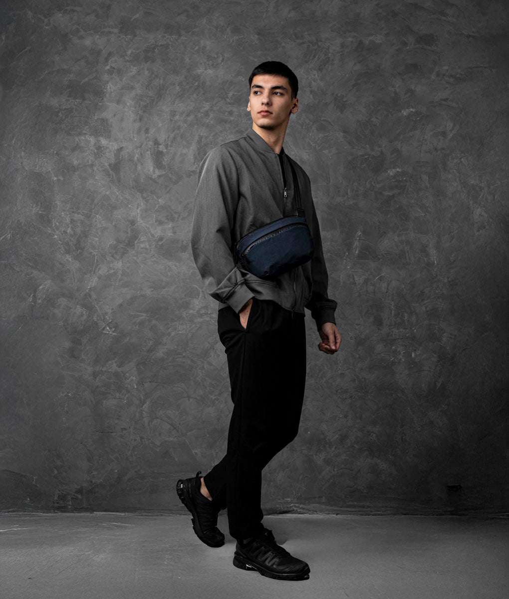 #color_Moonlight Blue | Axoflux 400D Ripstop Nylon