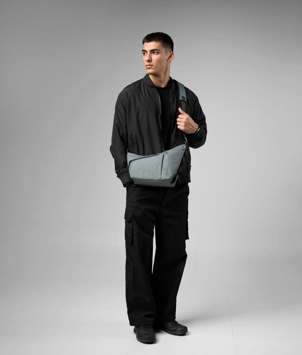 Flow Satchel (4L) - Slate Gray