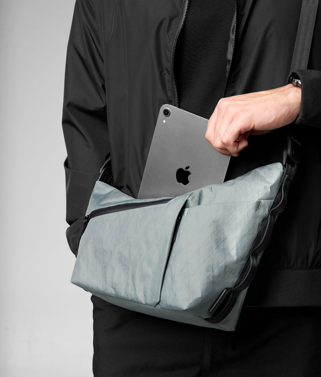 Flow Satchel (4L) - Slate Gray