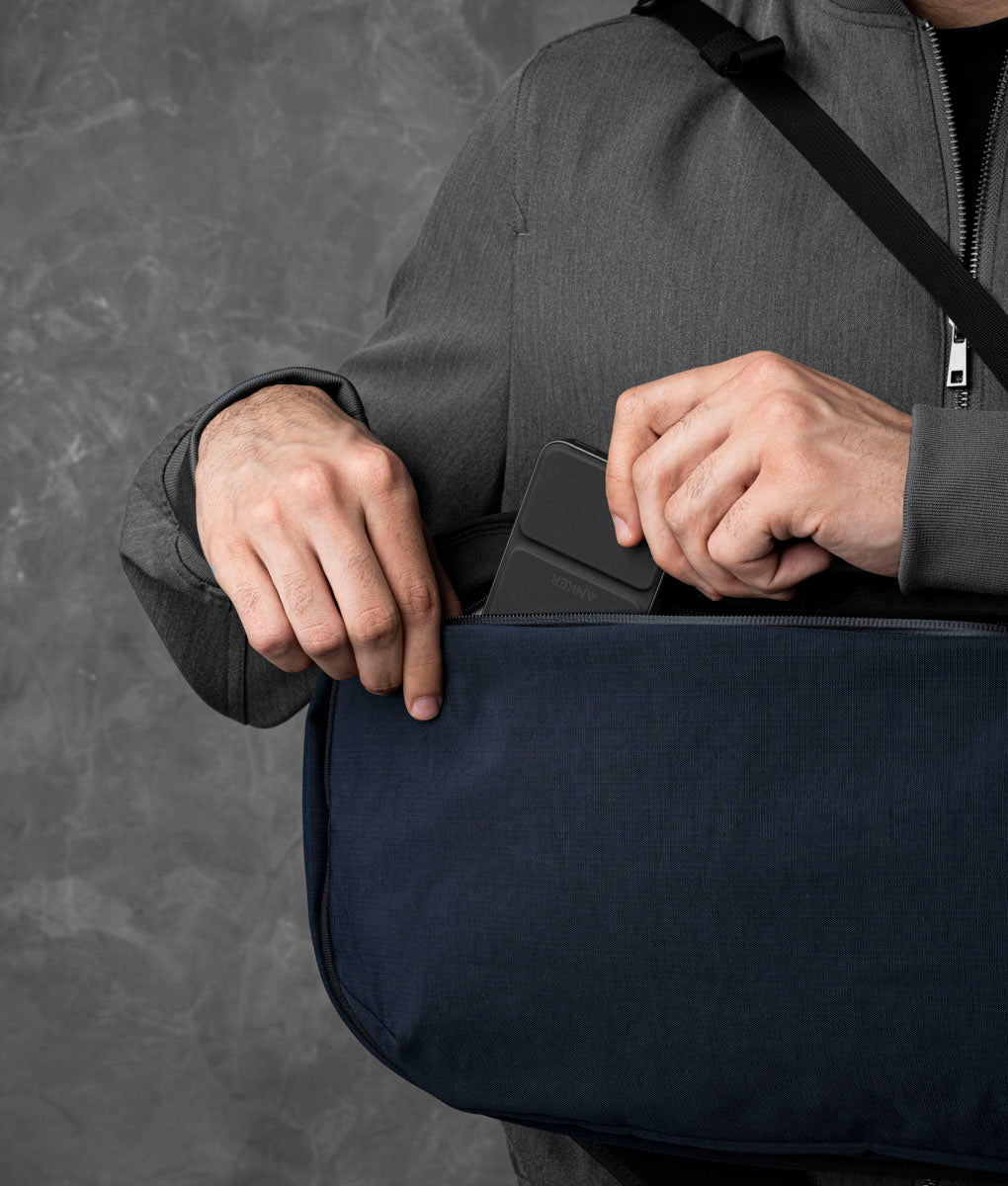 #color_Moonlight Blue | Axoflux 400D Ripstop Nylon