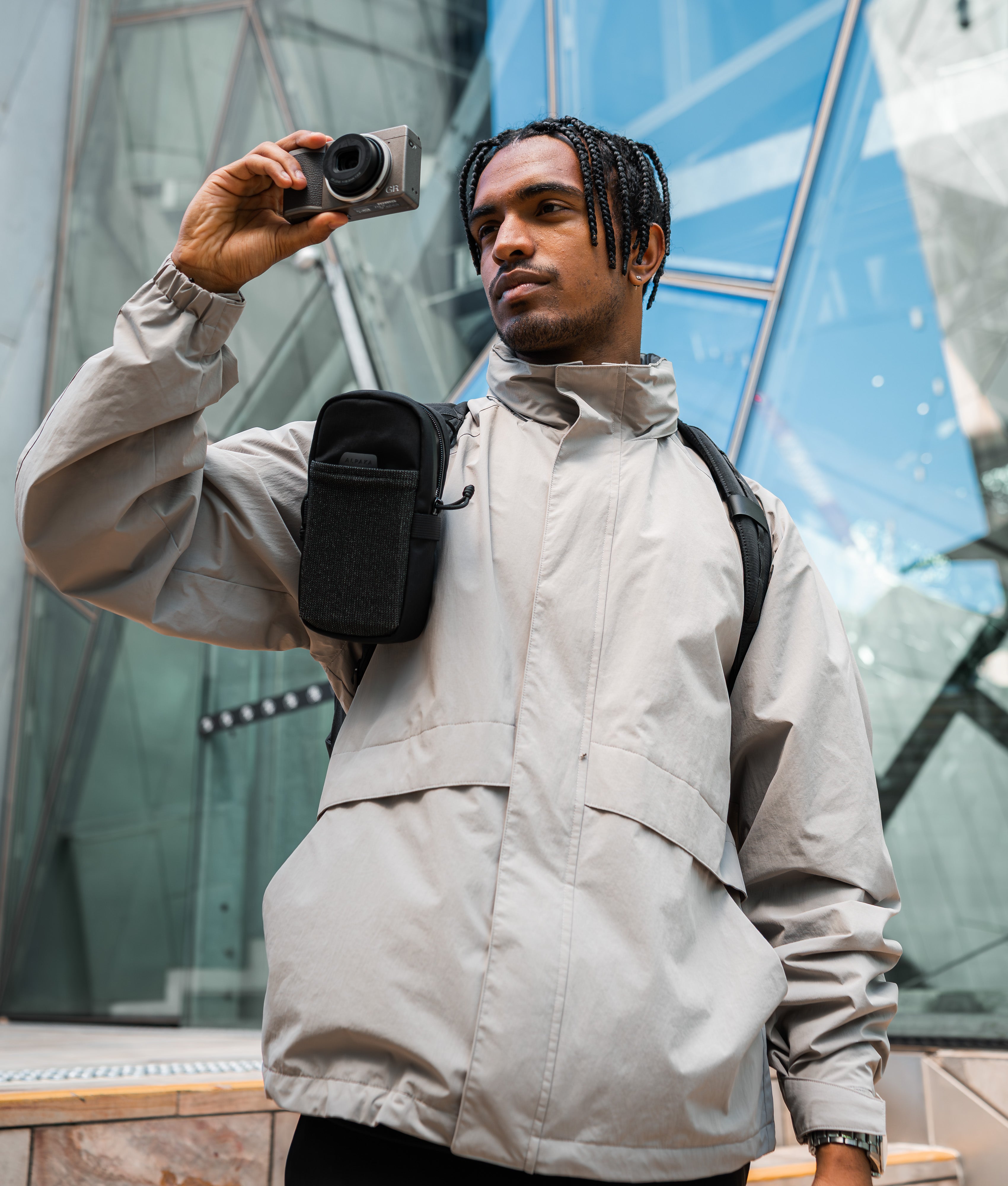 #color_Black | Axoflux 400D Washed Nylon