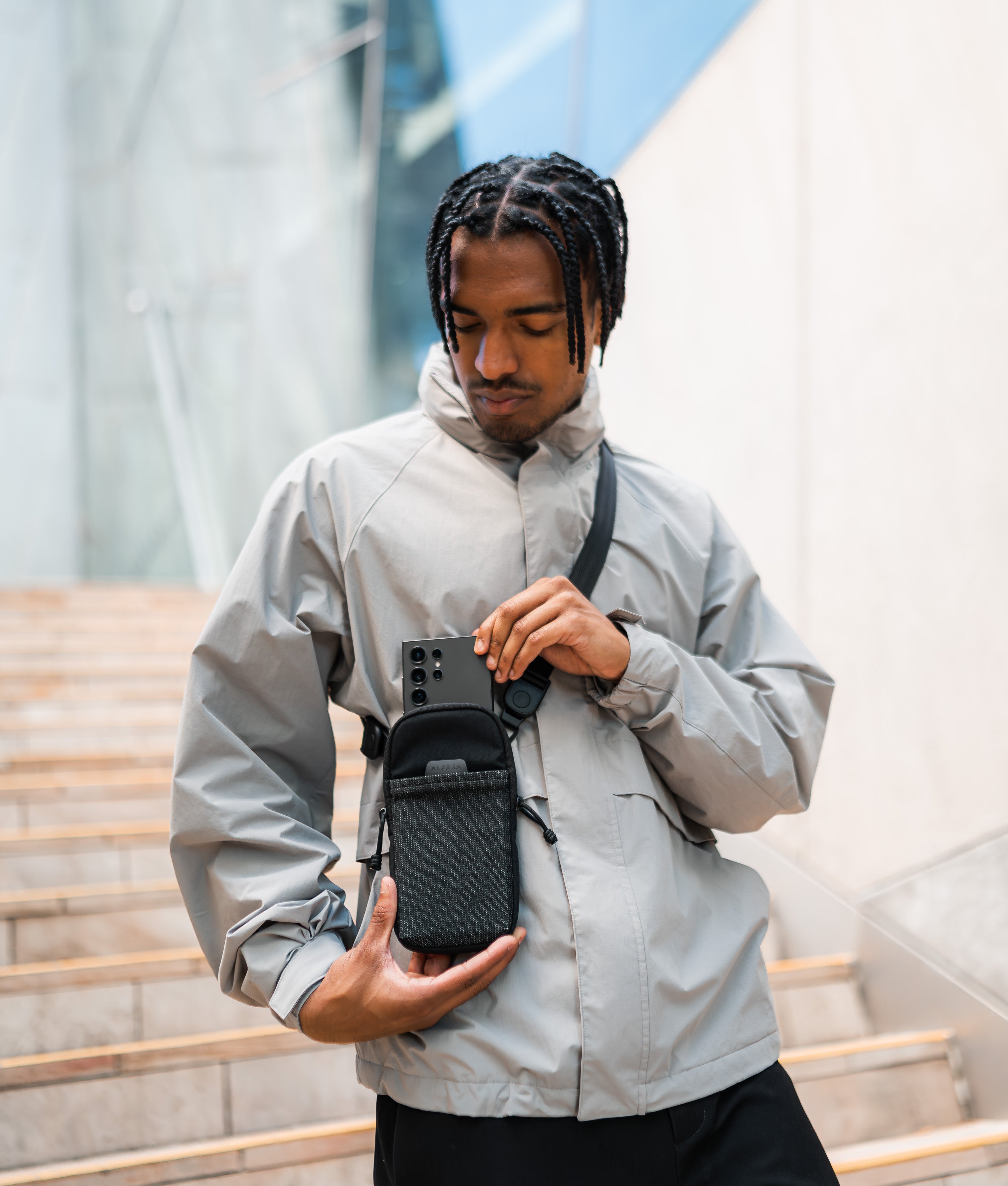 #color_Black | Axoflux 400D Washed Nylon