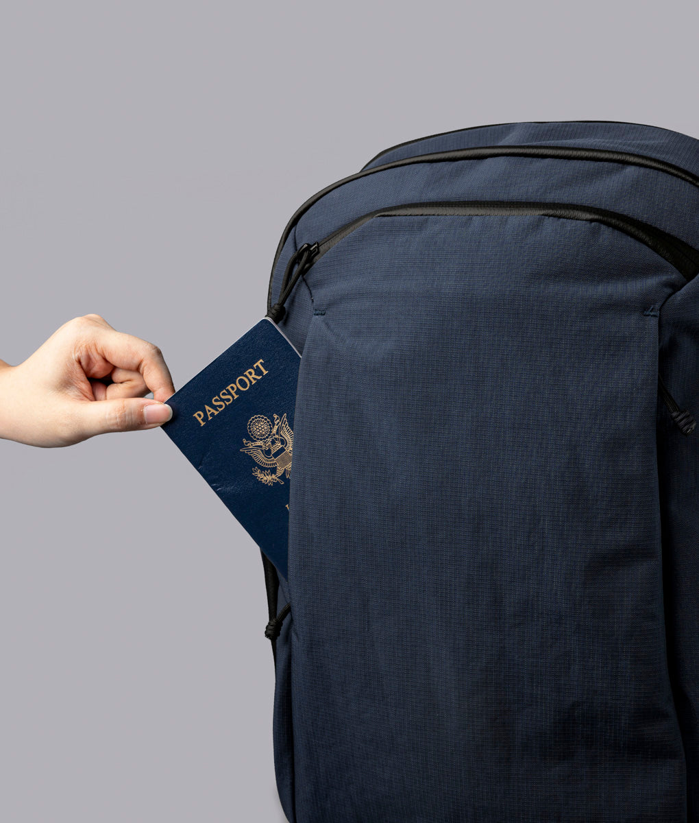 #color_Moonlight Blue | Axoflux 400D Ripstop Nylon