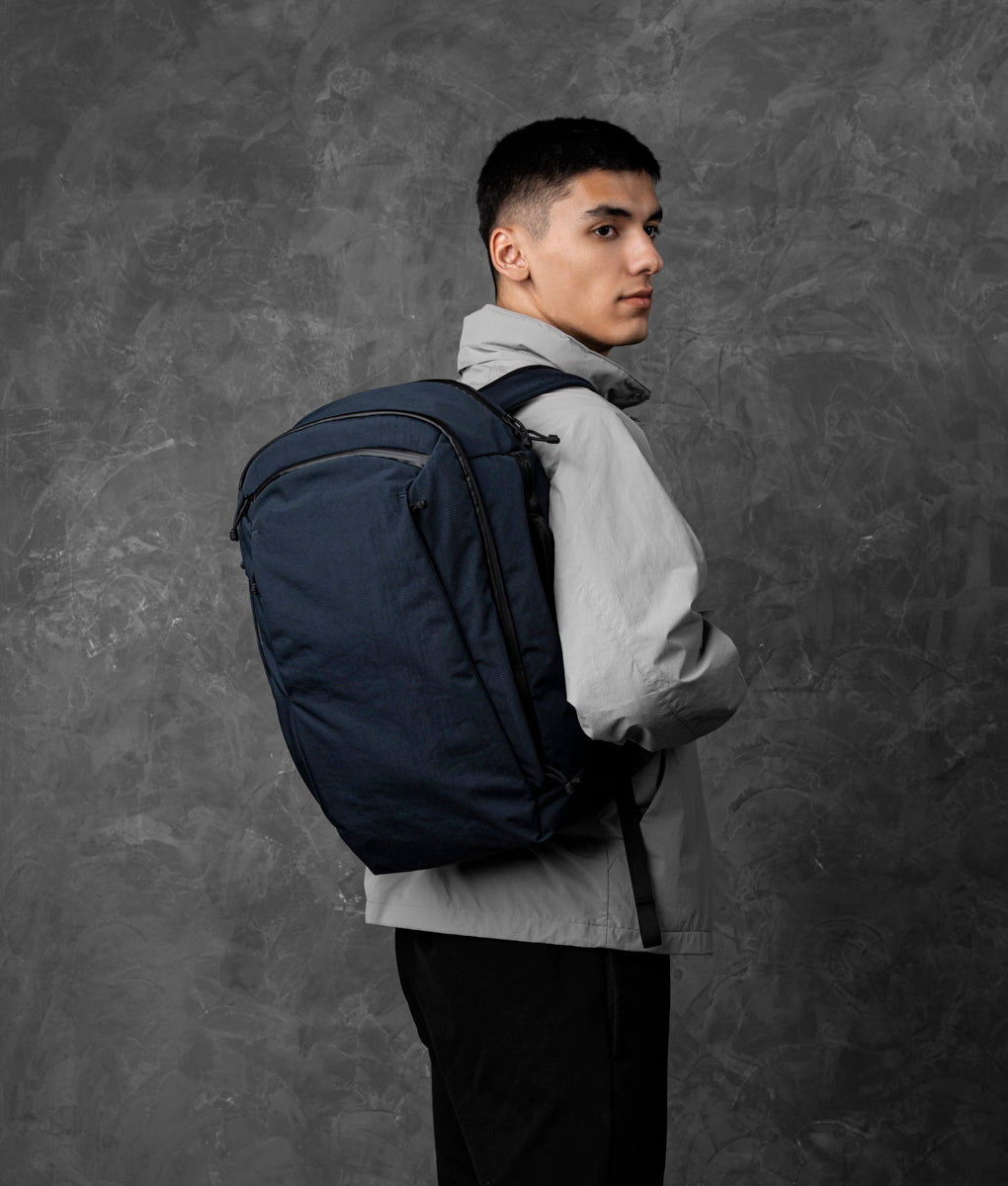 #color_Moonlight Blue | Axoflux 400D Ripstop Nylon