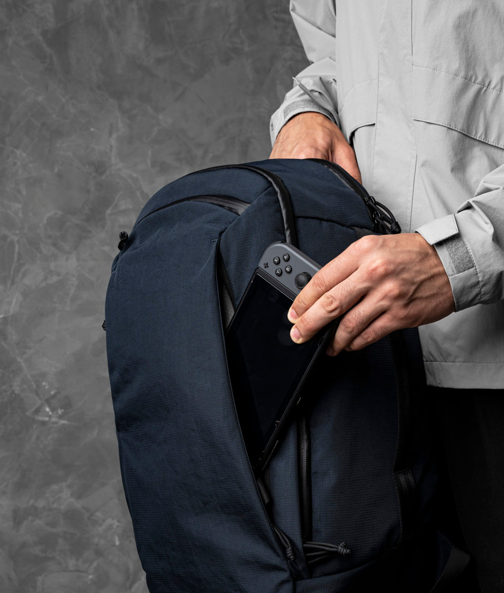 #color_Moonlight Blue | Axoflux 400D Ripstop Nylon