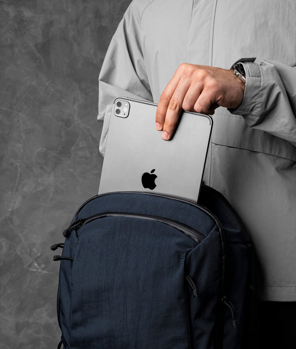 #color_Moonlight Blue | Axoflux 400D Ripstop Nylon