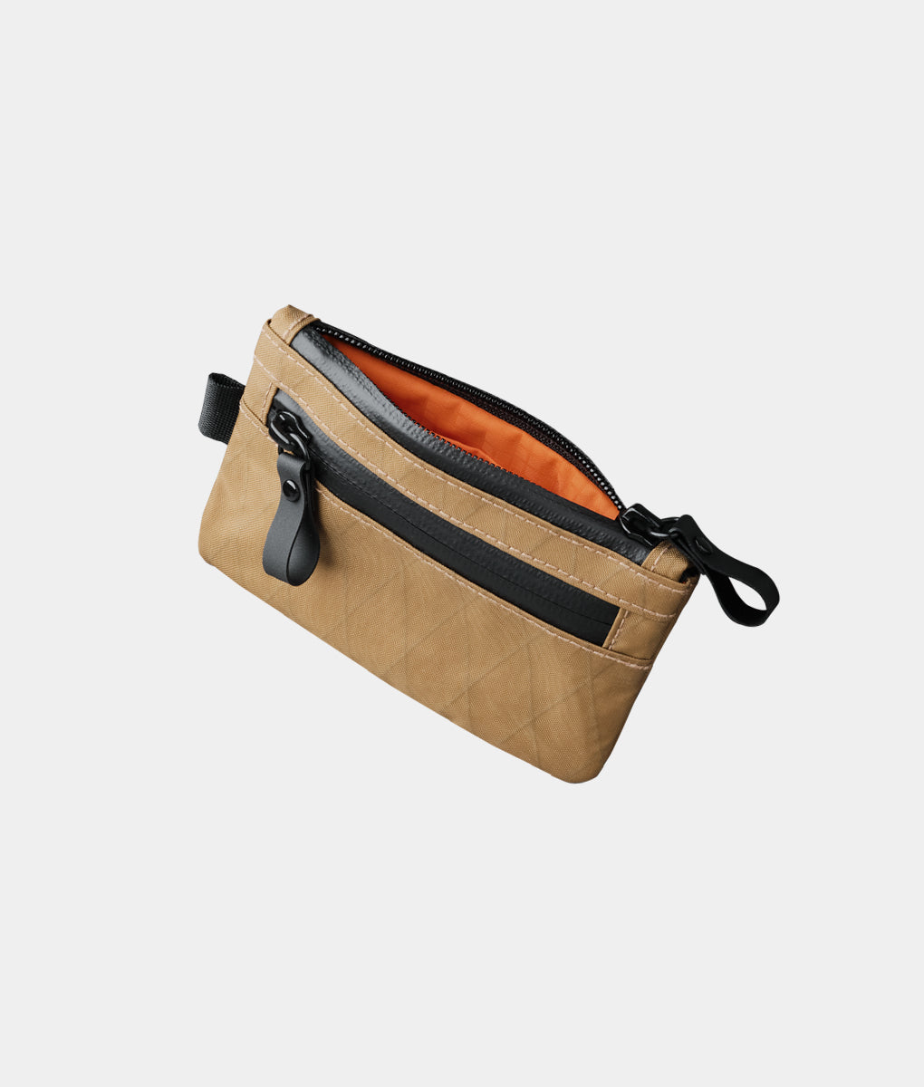 Zip Pouch - Coyote Brown