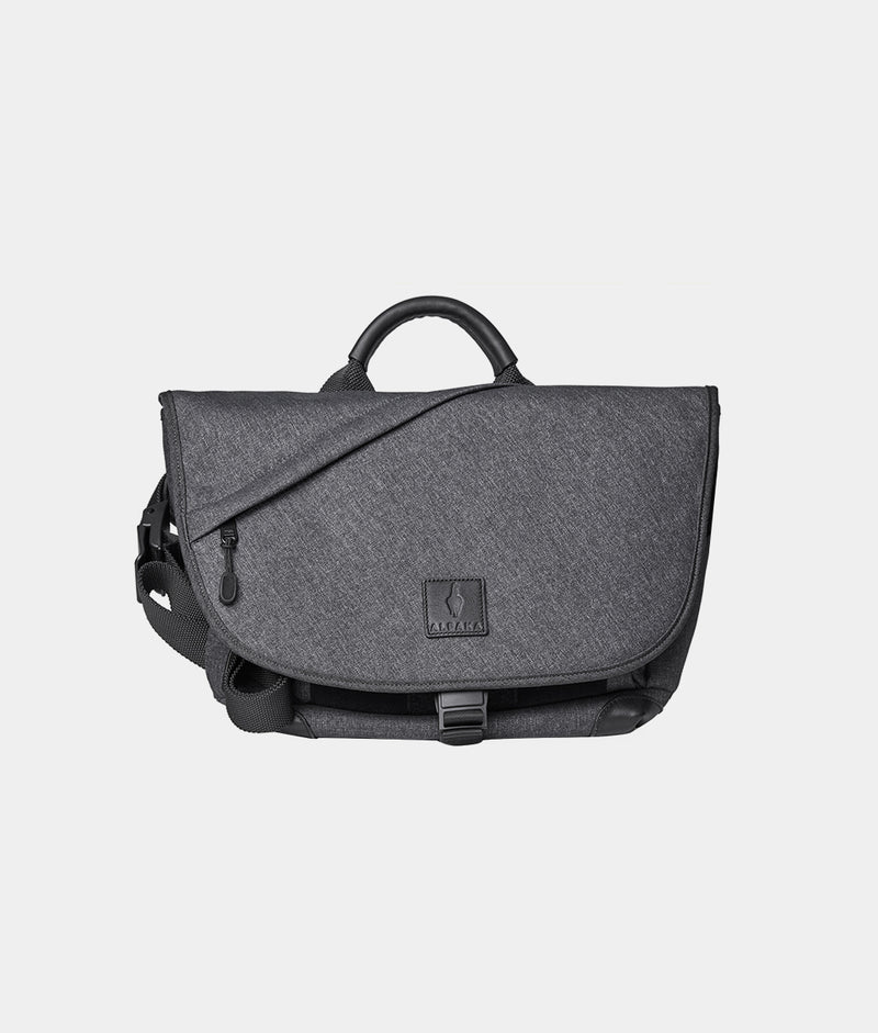 MINI MESSENGER BAG WITH BUCKLE - Black