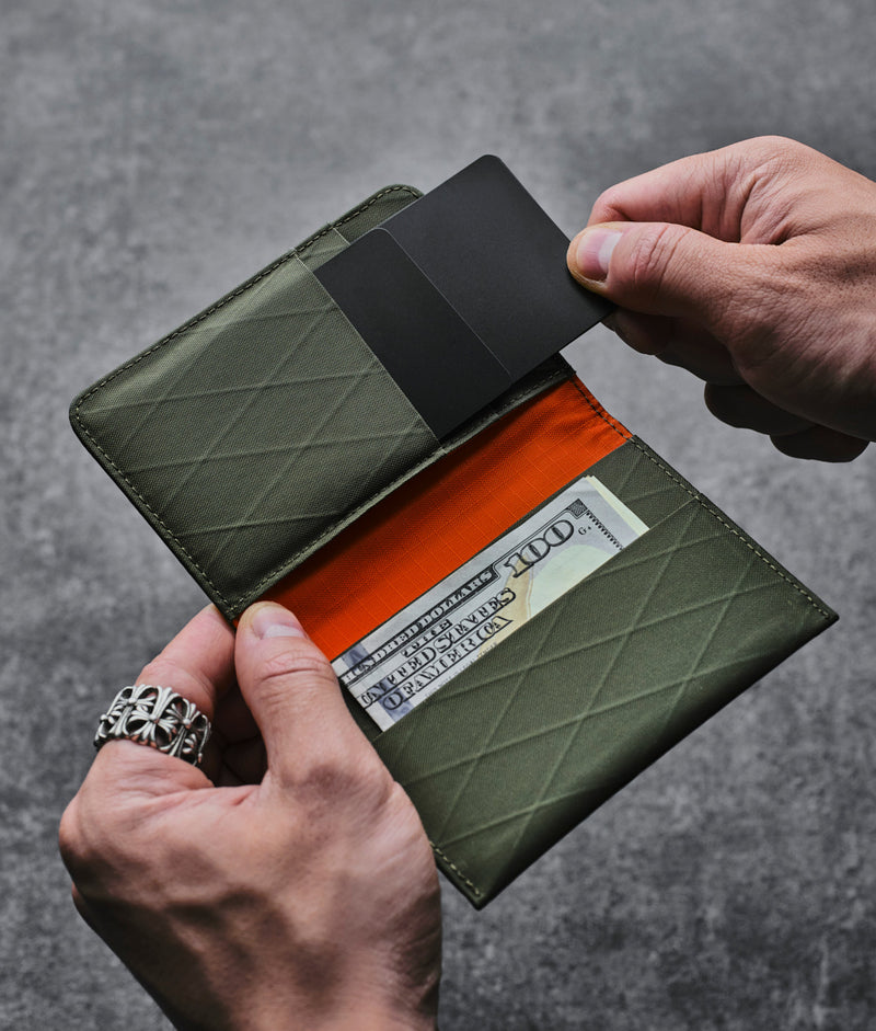 Ark Card Wallet Dark Green X-Pac VX21