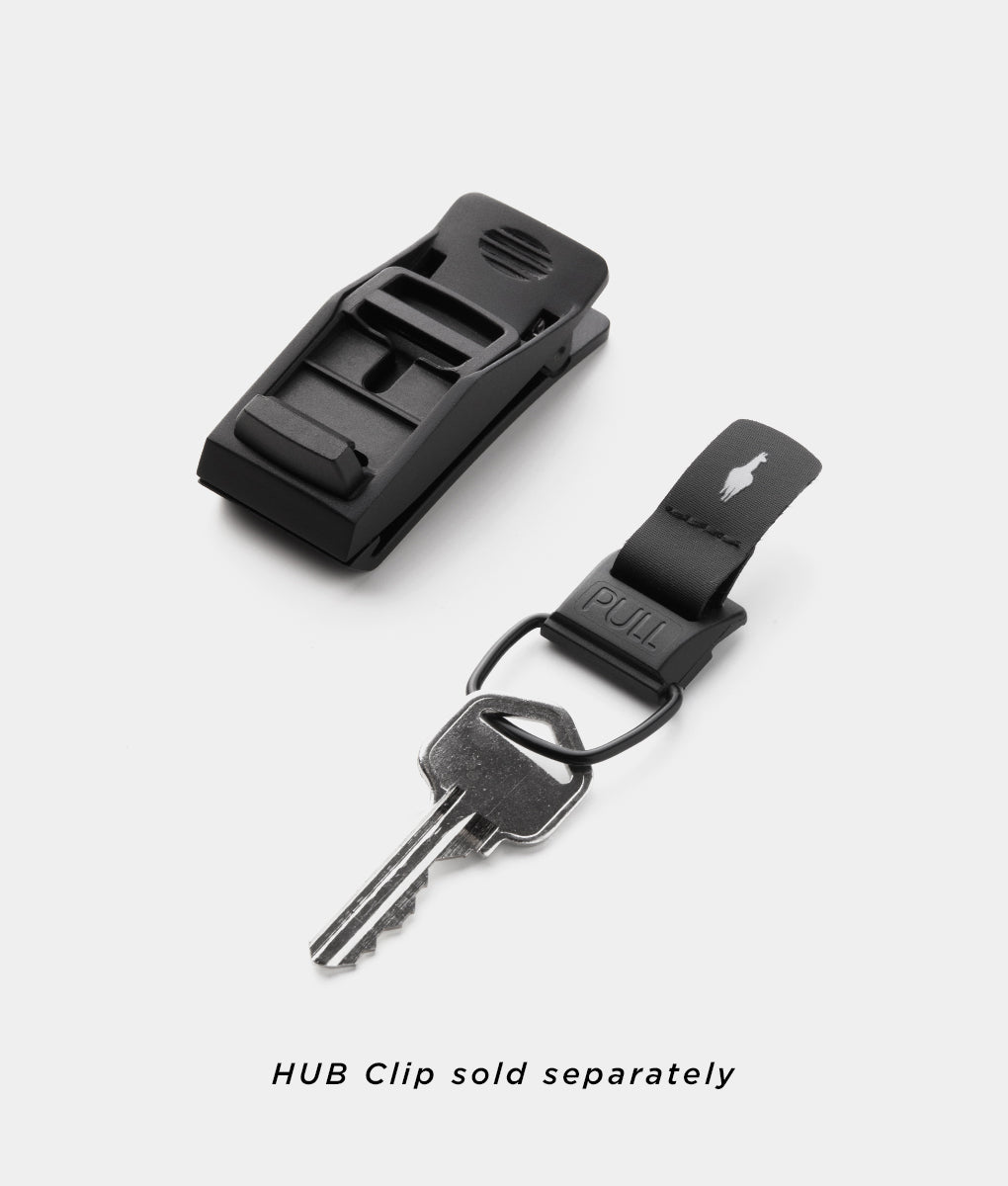 Aluminum Cable Key Kop Keyring in Red by Emedco ( 8 L )