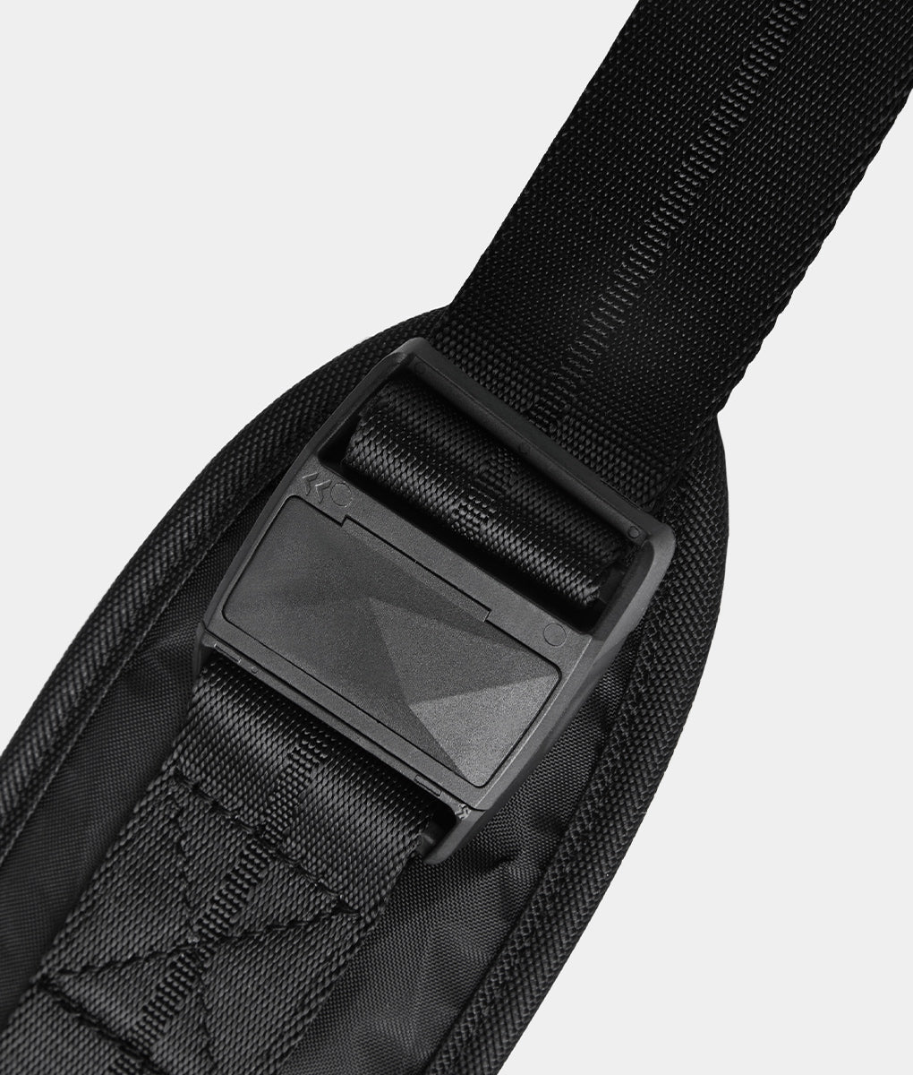 Black Belt Bag with 5 Extender Straps
