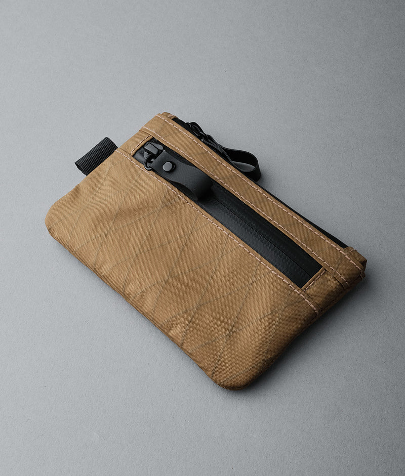 Zip Pouch Coyote Brown - Limited Edition